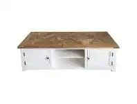 LivingStyles Charlie Parquetry Topped Timber 2 Door TV Unit, 165cm offer