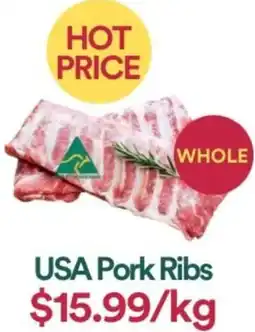 WHOLEFARMS USA Pork Ribs offer