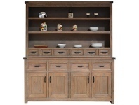 LivingStyles Avila Mountain Ash Timber Hutch Cabinet offer