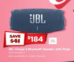 Joyce Mayne Jbl charge 6 bluetooth speaker with strap offer