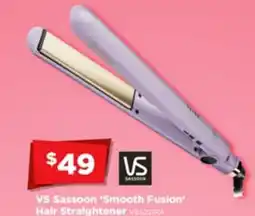 Joyce Mayne VS Sassoon 'Smooth Fusion' Hair Straightener offer