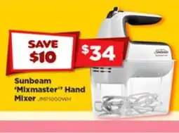 Joyce Mayne Sunbeam 'mixmaster" hand mixer offer