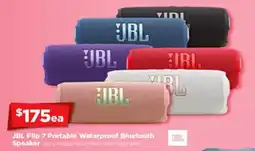 Joyce Mayne Jbl flip 7 portable waterproof bluetooth speaker offer
