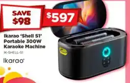 Joyce Mayne Ikarao 'Shell S1' Portable 300W Karaoke Machine offer