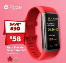 Joyce Mayne Ryze elevate smart watch offer