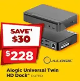 Joyce Mayne Alogic Universal Twin HD Dock DUTHO offer