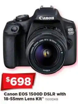 Joyce Mayne Canon EOS 1500D DSLR with 18-55mm Lens Kit offer