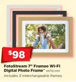 Joyce Mayne Fotostream 7" frameo wi-fi digital photo frame offer