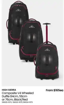 Myer Composite V4 Wheeled Duffle offer