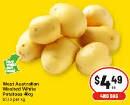 IGA West Australian Washed White Potatoes offer