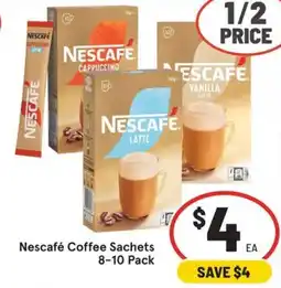 IGA Nescafé Coffee Sachets offer