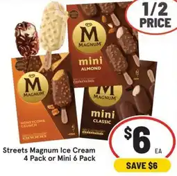 IGA Streets Magnum Ice Cream offer