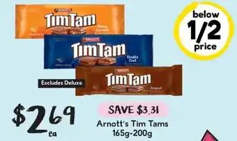 Drakes Arnott's Tim Tams offer