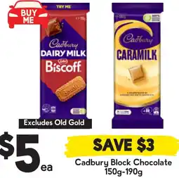 Drakes Cadbury Block Chocolate offer
