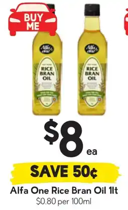 Drakes Alfa One Rice Bran Oil offer