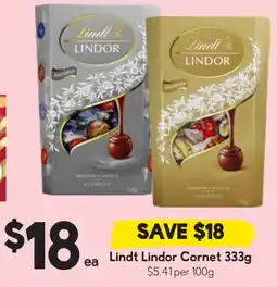 Drakes Lindt Lindor Cornet offer