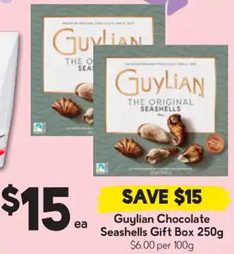 Drakes Guylian Chocolate Seashells Gift Box offer