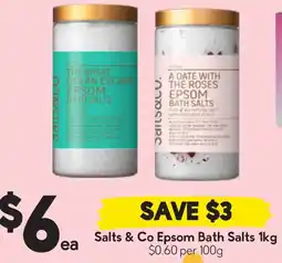 Drakes Salts & Co Epsom Bath Salts offer