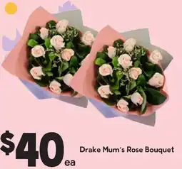 Drakes Drake Mum's Rose Bouquet offer