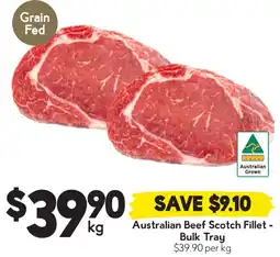Drakes Australian Beef Scotch Fillet - offer
