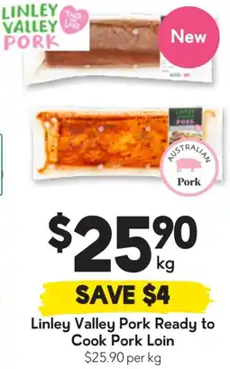Drakes Linley Valley Pork Ready to Cook Pork Loin offer