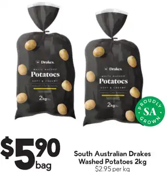 Drakes South Australian Drakes Washed Potatoes offer