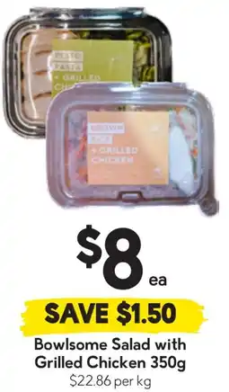 Drakes Bowlsome Salad with Grilled Chicken offer