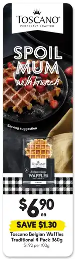 Drakes Toscano Belgian Waffles Traditional offer