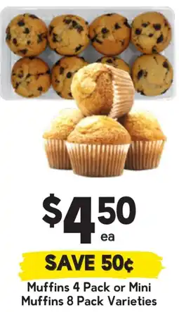 Drakes Muffins or Mini Muffins offer