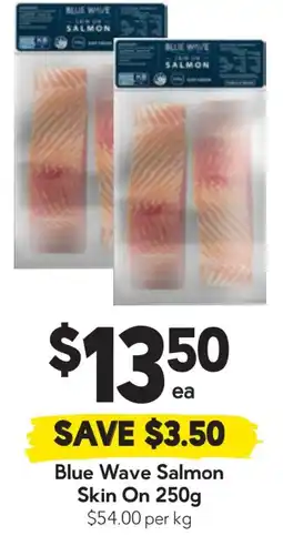 Drakes Blue Wave Salmon Skin On offer