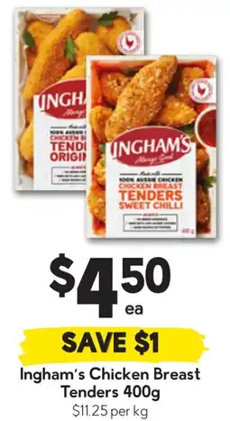 Drakes Ingham's Chicken Breast Tenders offer