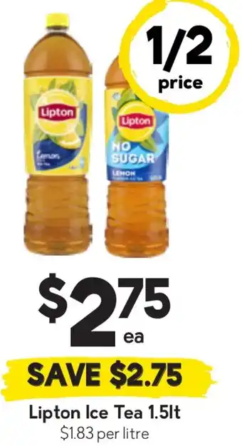 Drakes Lipton Ice Tea offer