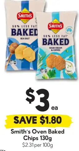 Drakes Smith's Oven Baked Chips offer