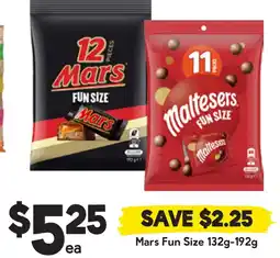 Drakes Mars Fun Size offer