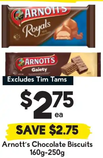 Drakes Arnott's Chocolate Biscuits offer