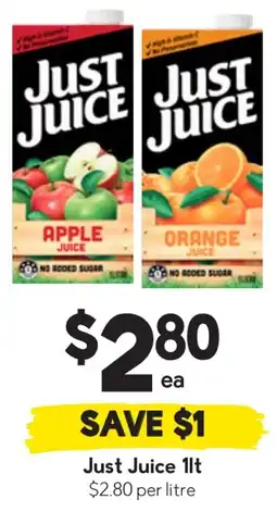 Drakes Just Juice offer