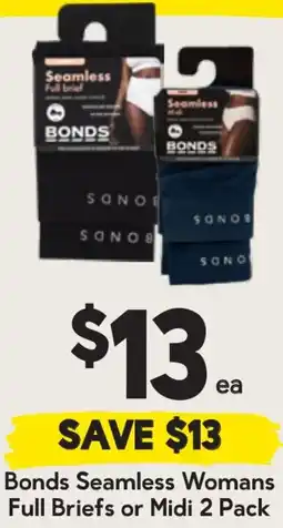 Drakes Bonds Seamless Womans Full Briefs or Midi offer