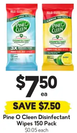 Drakes Pine O Cleen Disinfectant Wipes offer