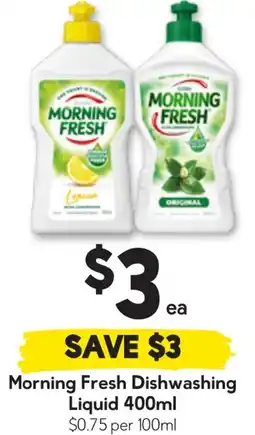 Drakes Morning Fresh Dishwashing Liquid offer