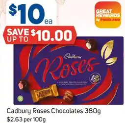 Foodland Cadbury Roses Chocolates offer