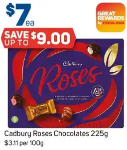 Foodland Cadbury Roses Chocolates offer