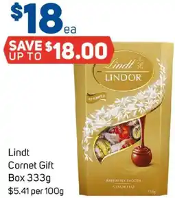 Foodland Lindt Cornet Gift Box offer