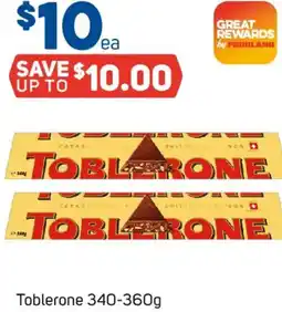 Foodland Toblerone offer