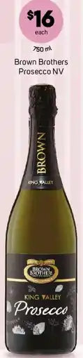 Foodland Brown Brothers Prosecco NV offer
