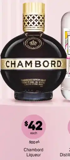 Foodland Chambord Liqueur offer