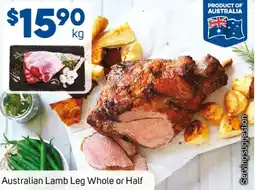 Foodland Australian Lamb Leg Whole or Half offer