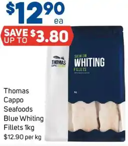 Foodland Thomas Cappo Seafoods Blue Whiting Fillets offer