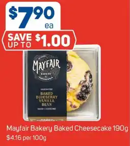 Foodland Mayfair Bakery Baked Cheesecake offer