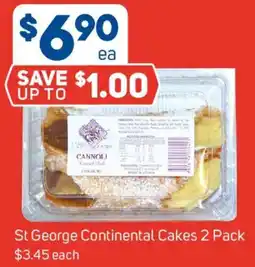 Foodland St George Continental Cakes offer