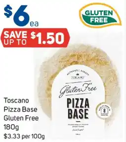 Foodland Toscano Pizza Base Gluten Free offer